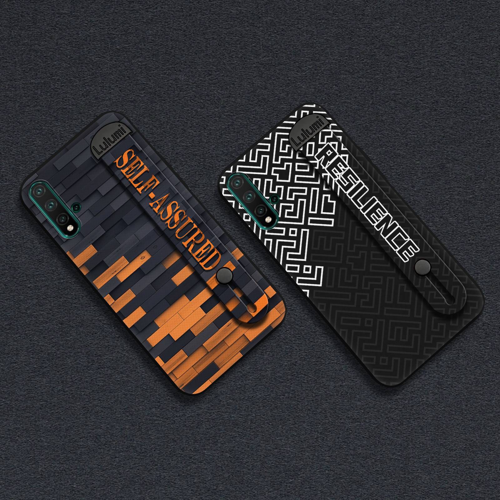 Soft case Commerce Phone Case For Huawei Nova 5/Nove 5 Pro Geometry Phone Holder Personality Waterproof Shockproof