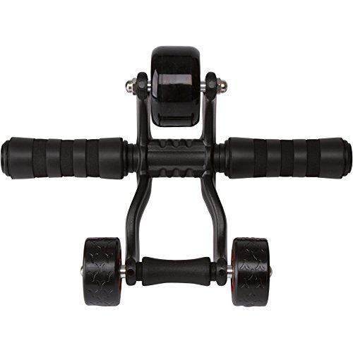 3-Wheel Ab Roller And Push Up Bar
