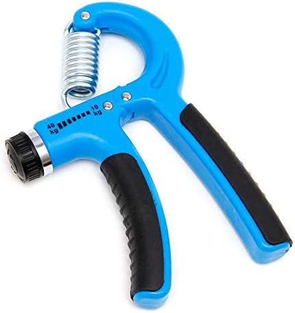 Adjustable Heavy Hand Grip in (5-20kg) or (10-40kg) Grip Strength Hand Gripper Blue-Black