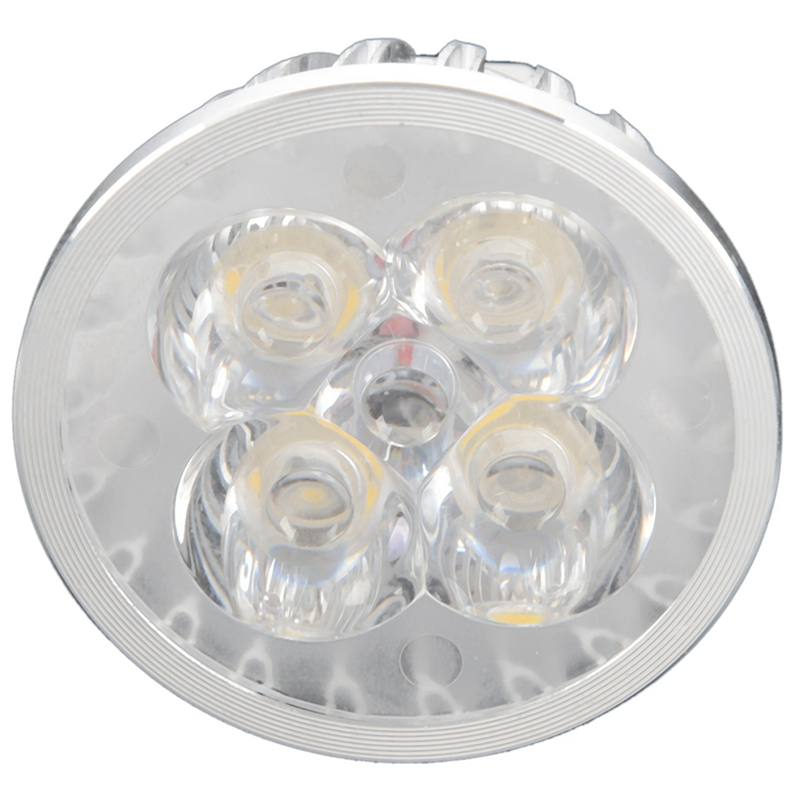 fasdaga 5X 4W Dimmable MR16 LED Bulb/3200K Warm White LED Spotlight/50 Watt Equivalent Bi Pin GU5.3 Base/330 Lumen