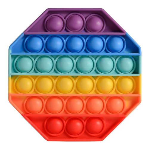 Fidget Toy Silicon Pop It Toy(Hexagon Shape)1 PCS
