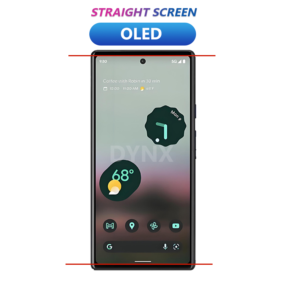 HOT 6.1'' OLED For Google Pixel 6A GX7AS GB62Z G1AZG GB17L LCD Touch Screen Digitizer Assembly Replacement For Google Pixel 6a LCD