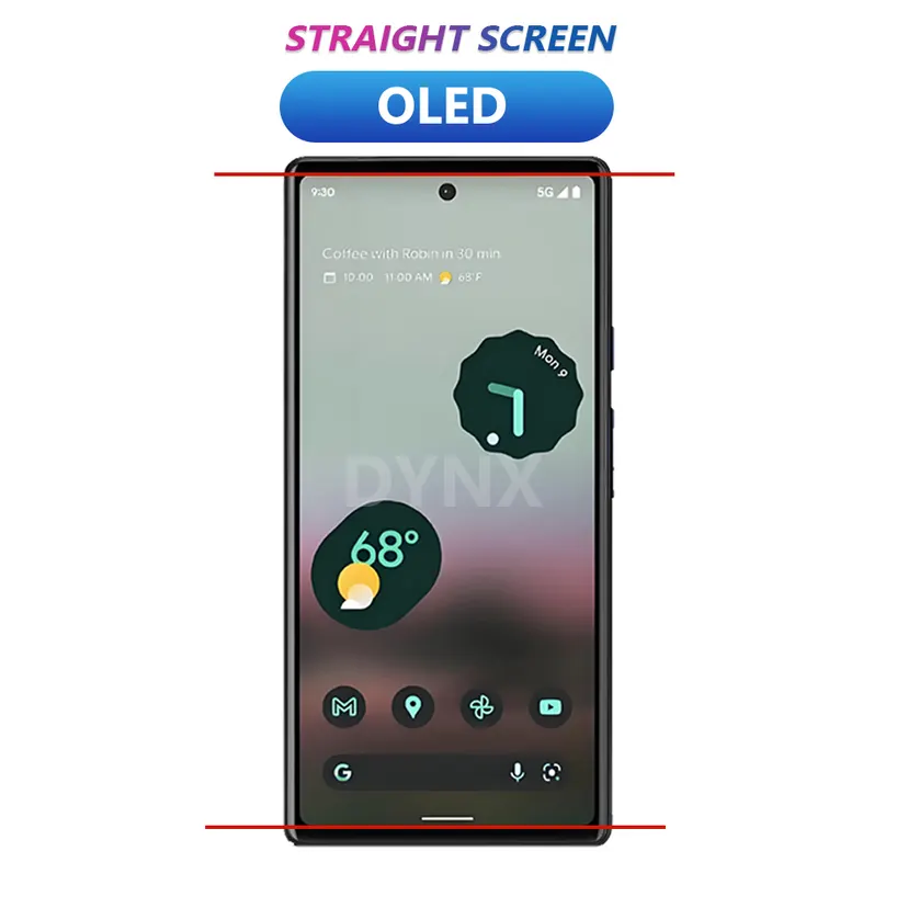 HOT 6.1'' OLED For Google Pixel 6A GX7AS GB62Z G1AZG GB17L LCD Touch Screen Digitizer Assembly Replacement For Google Pixel 6a LCD