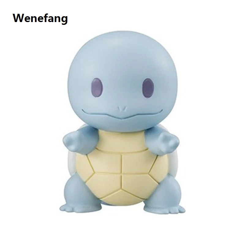 Wenefang 5Pcs Pokemon Pikachu Anime Action Figures 3CM Ornaments Collection Profesional Dolls Model Kawaii Charmander Squirtle Toys For Children Gift