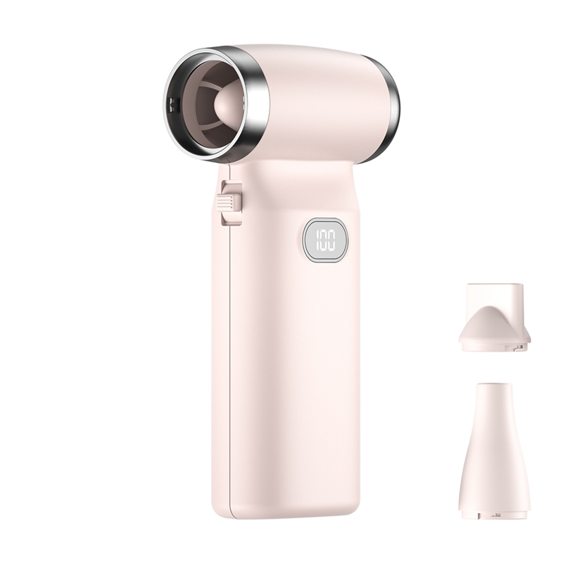 Handheld Turbo Jet Fan Desktop Fan 110000RPM Rechargeable Mini Office Fan Violent Fan 6000mAh 100 Wind Speeds