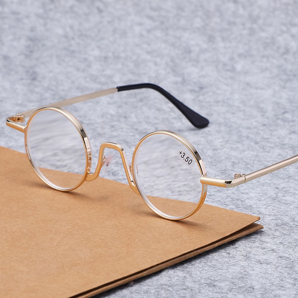 Classic Anti-fatigue Metal Reading Glasses Anti Blue Light Presbyopic Glasses Computer Grade Glasses