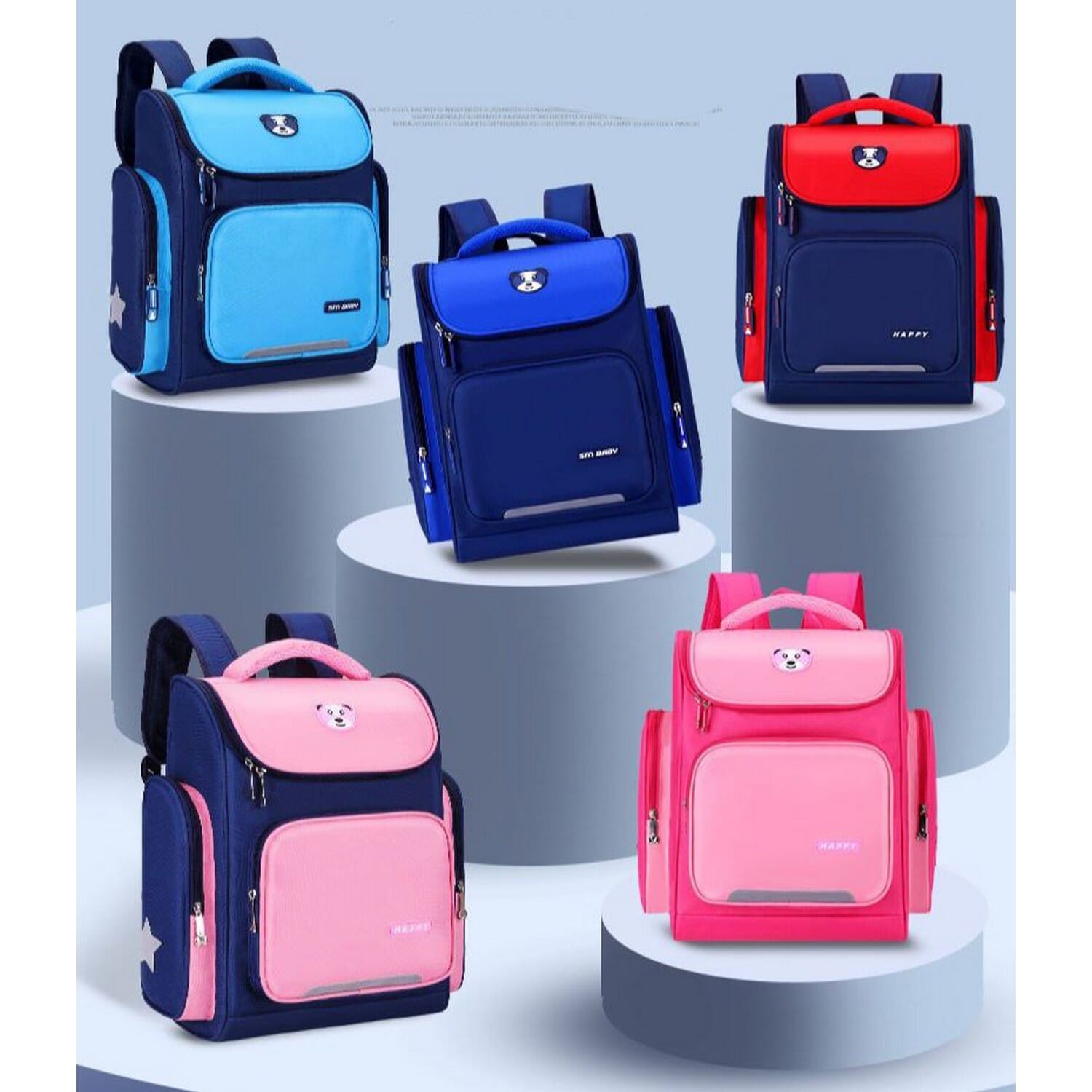 School Bag Travel Backpack for Children For Upto Class 3.