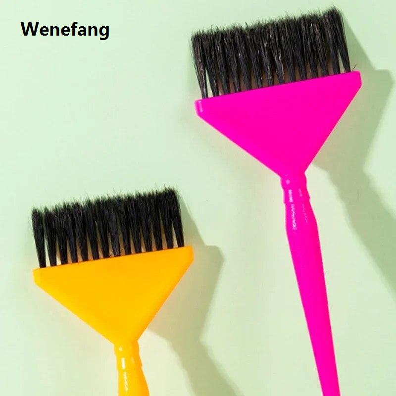 Wenefang Professional Hair Coloring Brush Balayage Soft Hair Brush Salon Hair Tinting Brushes Highlighting Hair Color Brush