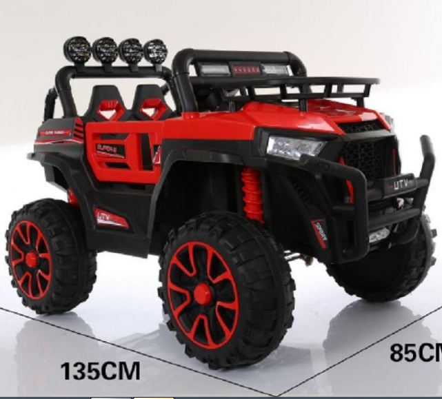 Kids Electric Ride On Toy with MP3 Player Input 2 SEATER RIDE ON DLX6188
