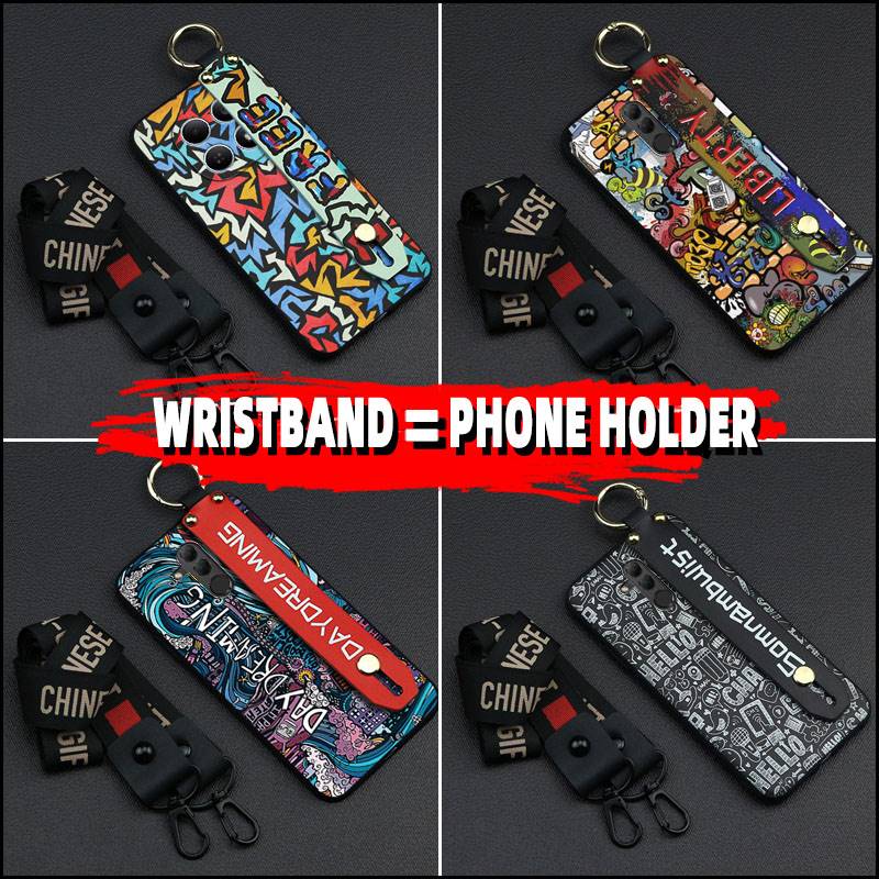 Kickstand Anti-dust Phone Case For Redmi Note15 4G Global Personality Soft case Wristband Waterproof Phone Holder Ring