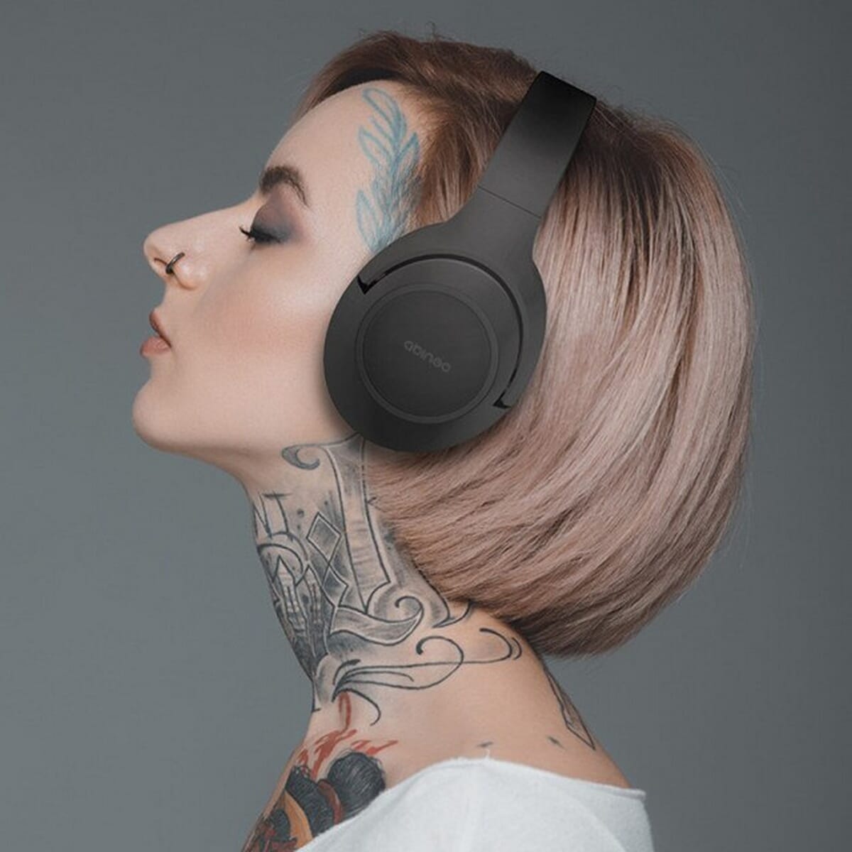 Abingo BT30 ANC Active Noise Cancellation Gaming Bluetooth Headset 25Hours Playing time