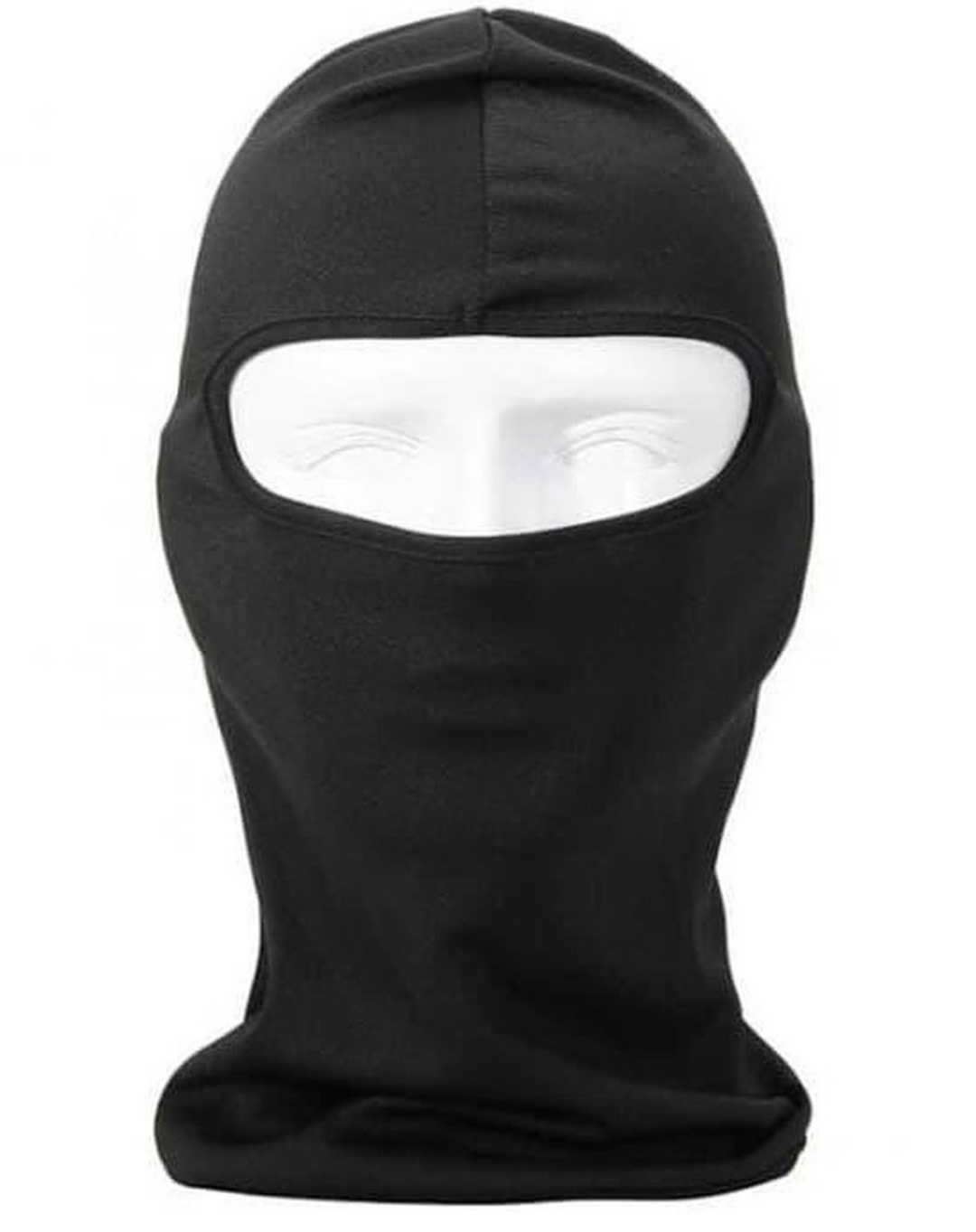 Black Balaclava Full Mask For Bike Scooter Under Helmet