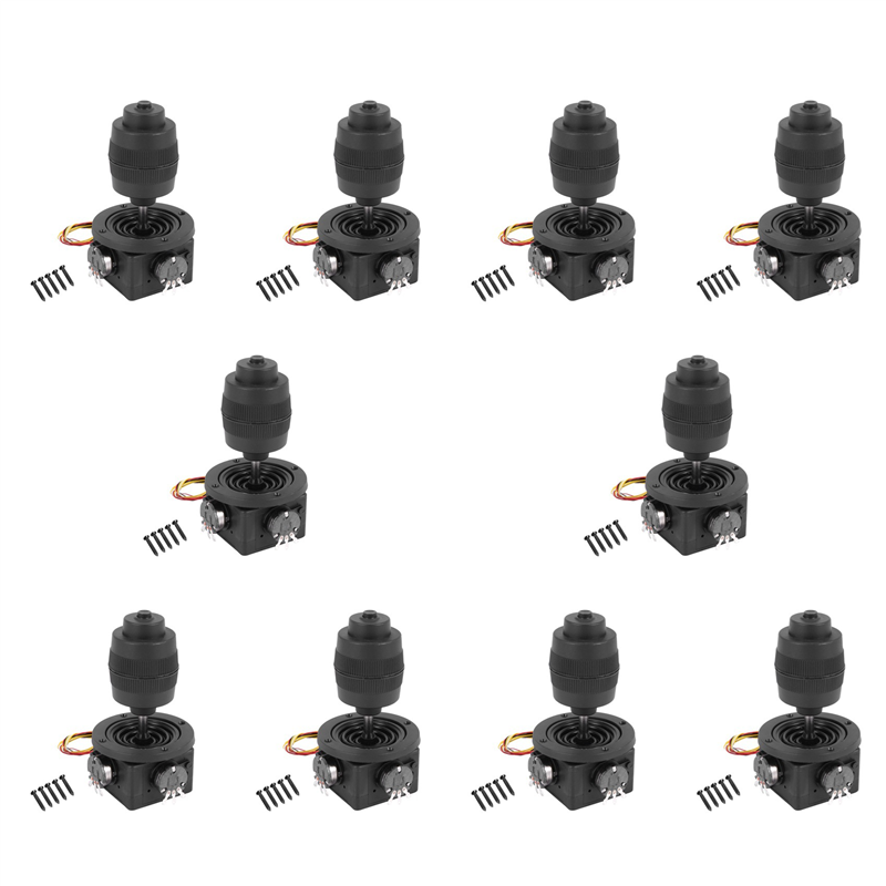 NXFDSIOZ 10X 4- Joystick Potentiometer Button Controller for -D400X-R4 10K 4D Sealed Rocker Potentiometer
