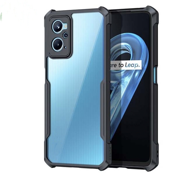 Realme 9i 4G /Oppo A36 /Oppo A76 /Oppo A96 /Oppo K10 4G Cover (Same Size) Clear Transparent Bumper Cover Case - Non Yellowing
