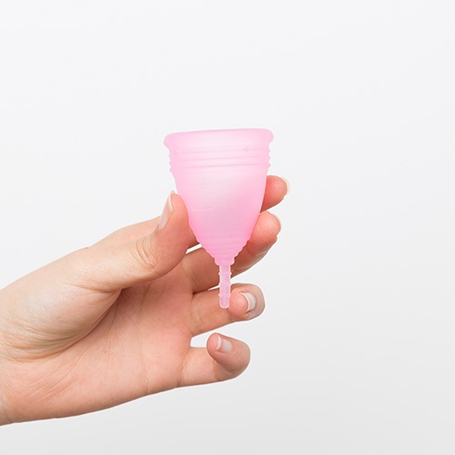 Reusable Menstrual Cup With Folding Cup
