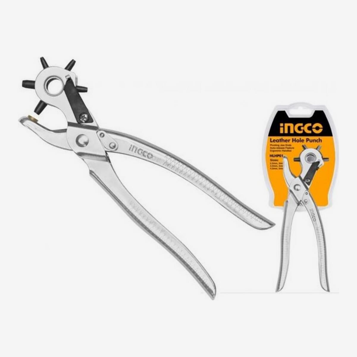 INGCO multi Leather Hole Punch Leather Belt, Wallet Punch Machine Heavy Duty