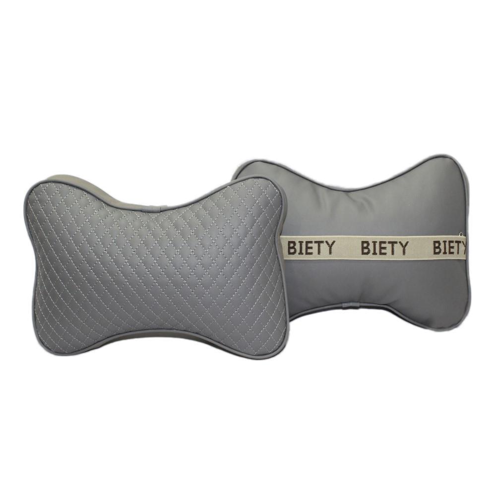 Leather Car Neck Pillows For Auto Seat