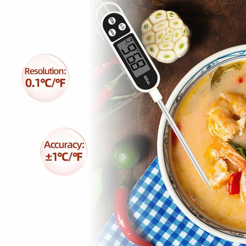 Digital Food Thermometer For Kitchen Oven BBQ Grills Steaks Etc