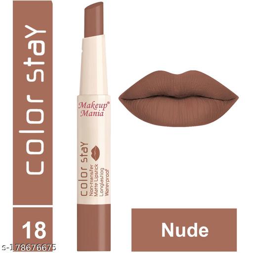 Highly Pigmented with Smooth Matte Finish | Smudge Proof & Waterproof | Long Lasting Lipstick for Women
