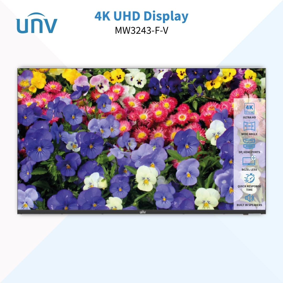 UNIVIEW 32" Borderless Monitor MW3232-V-K2