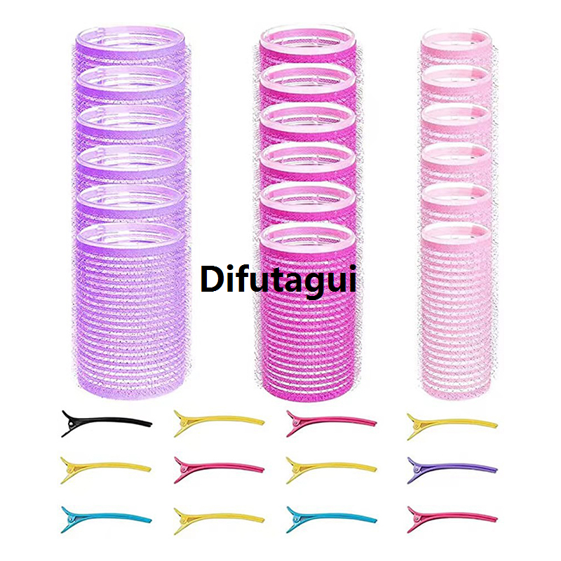 Difutagui LUKE tool clip curling iron bangs air lazy sticky hair pin curling device set 36 set self-styling