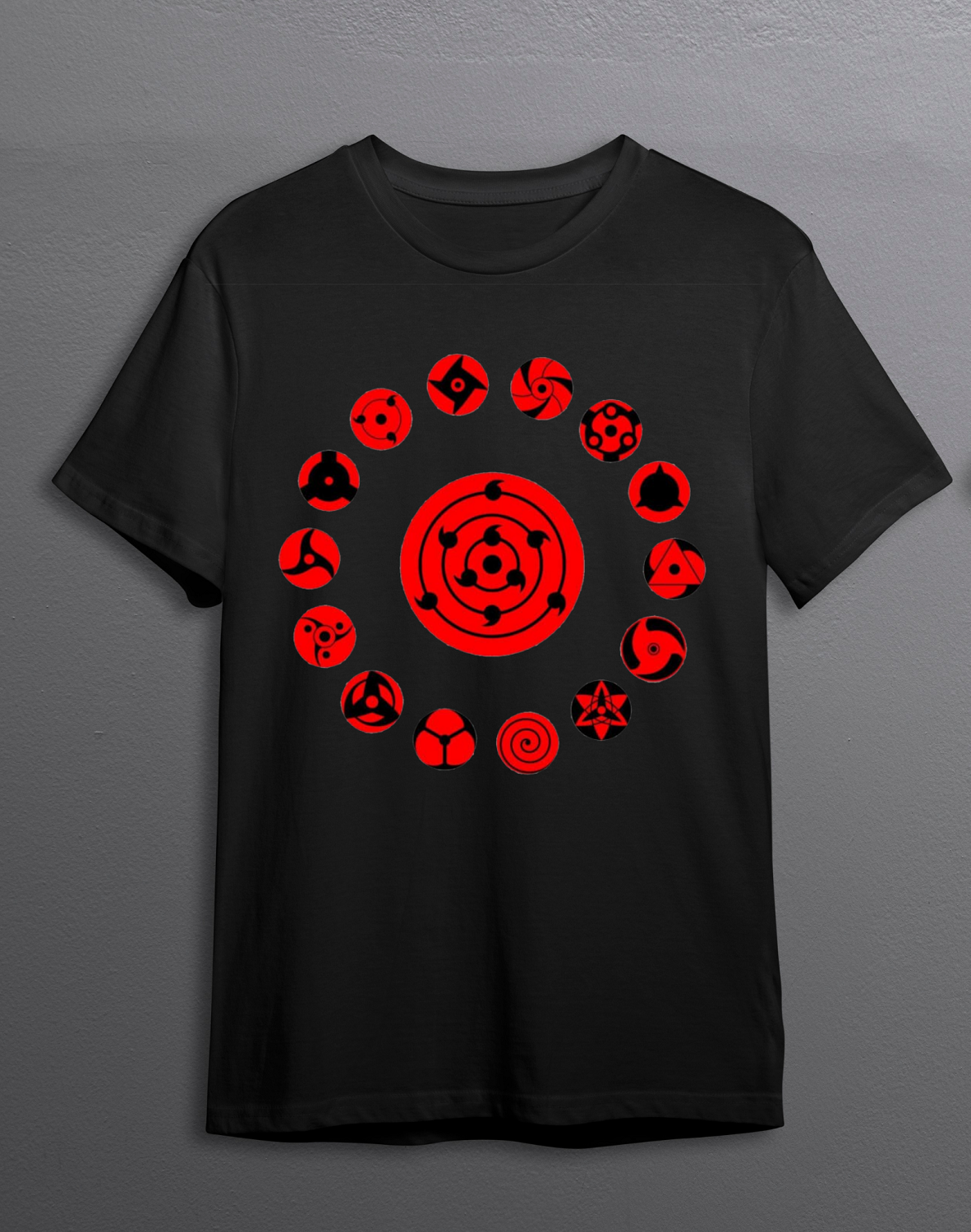Naruto Anime Printed T-Shirt For Men and Women