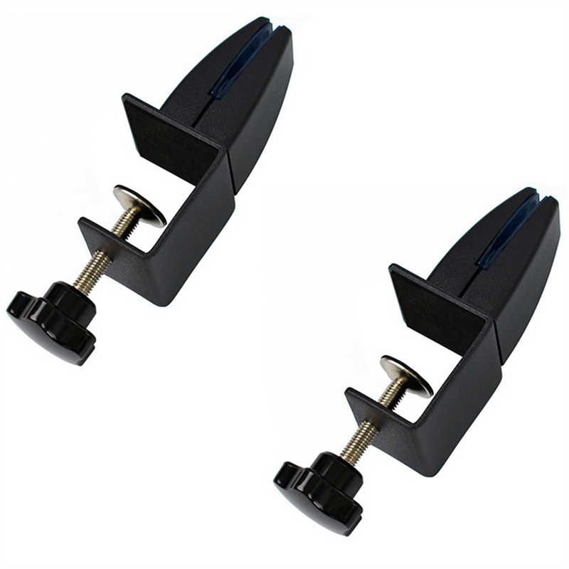 Punch-Free Aluminum Alloy Desktop Glass Fixed Clip Desk Partition Clip Lengthened 190mm