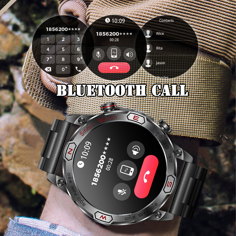 Linman For Xiaomi Android Real AMOLED Smart Watch Women 1.43 inch GPS2025 Sport Screen Always Display NFC Bluetooth Call Smartwatch 2024