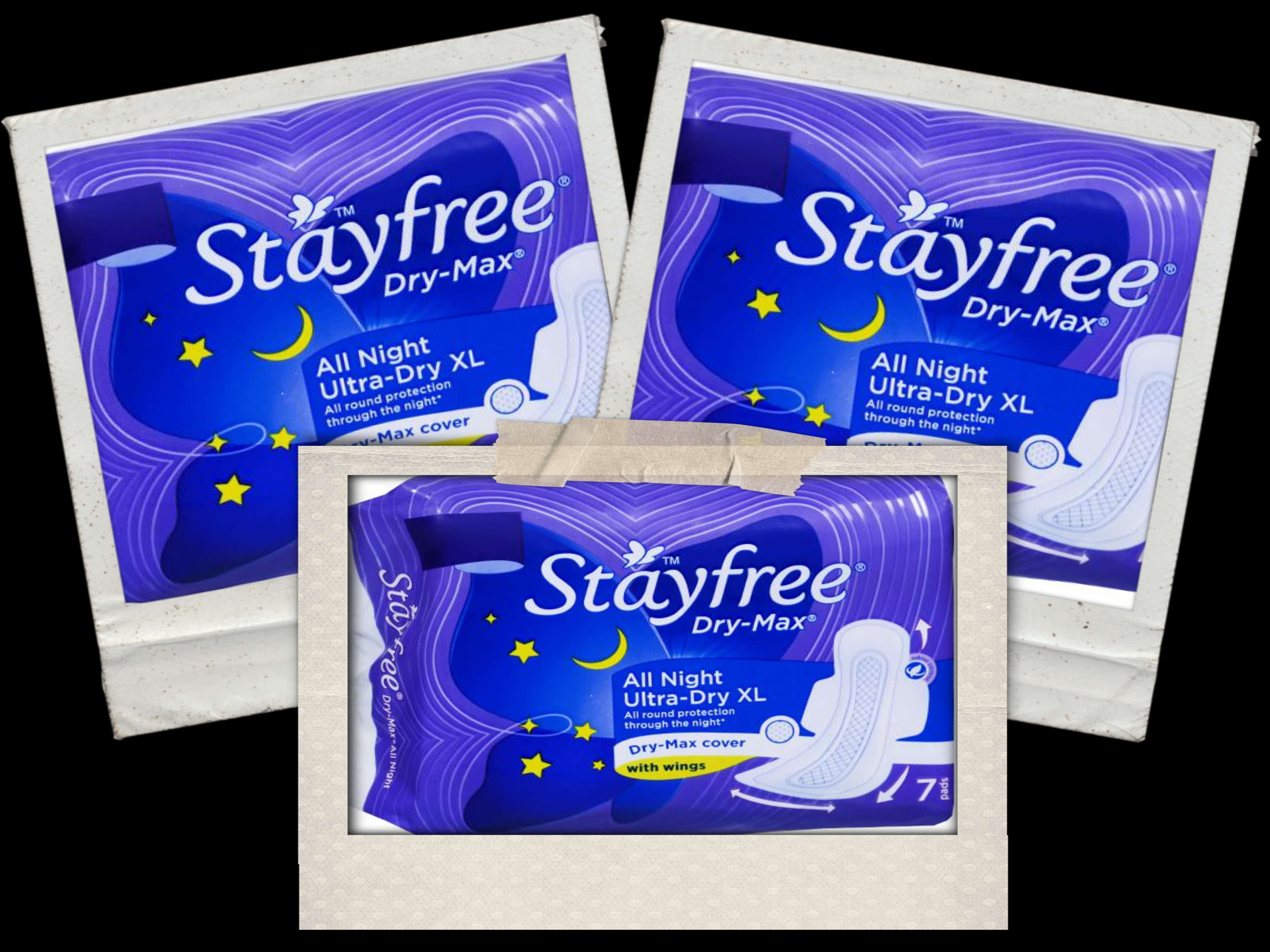Stay Free Dry Max All Night Ultra 7N ,315mm Pads Pack of 3