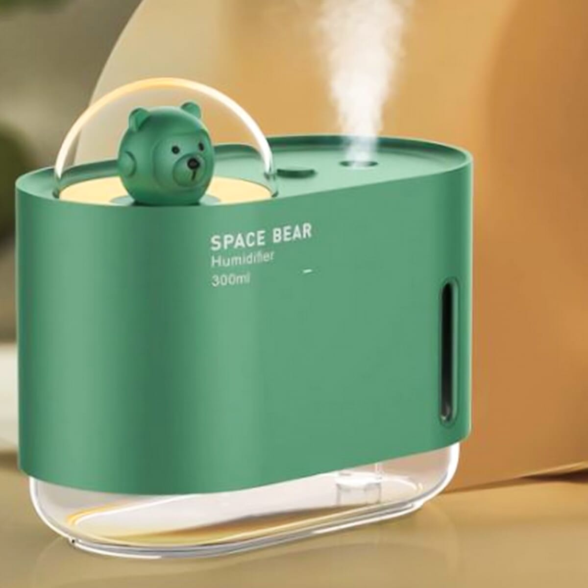 New 300ML Cartoon Space Bear Portable Humidifier USB Mini Desktop