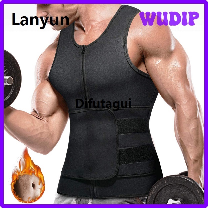 Difutagui CXZD Men Waist Trainer Corset Slimming Body Shaper Weight Loss Shapewear 2025 New Sauna Sweat Belt Gym Workout Fat Burner Girdle Abdomen