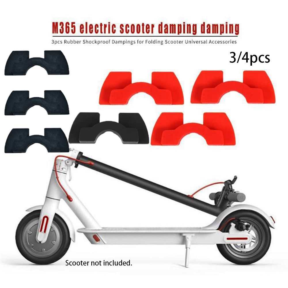 3Pcs Electric Scooter M365 Shake Reducers for M365 1s PRO Front Fork Damping Pad Fold Cushion M365 Parts