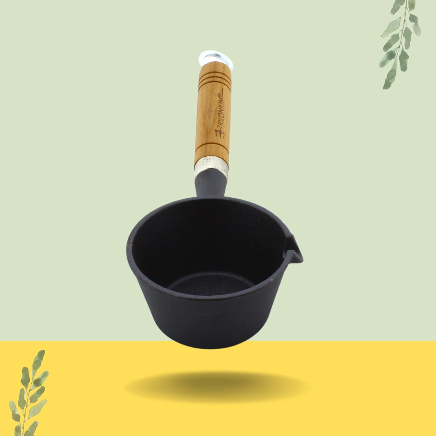Cast Iron Tadka Pan Capacity 300ml