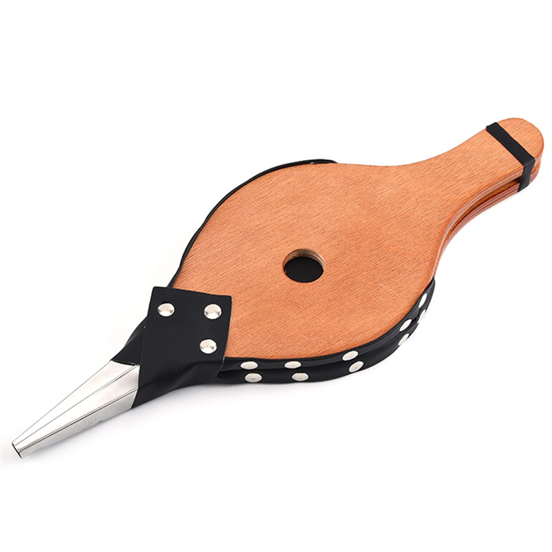 Vintage Wooden Manual Handmade Air Blower Fan Blower For Barbecue