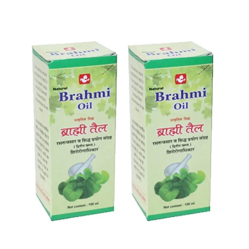 Herbal India Brahmi Oil 100ml-relief from headache