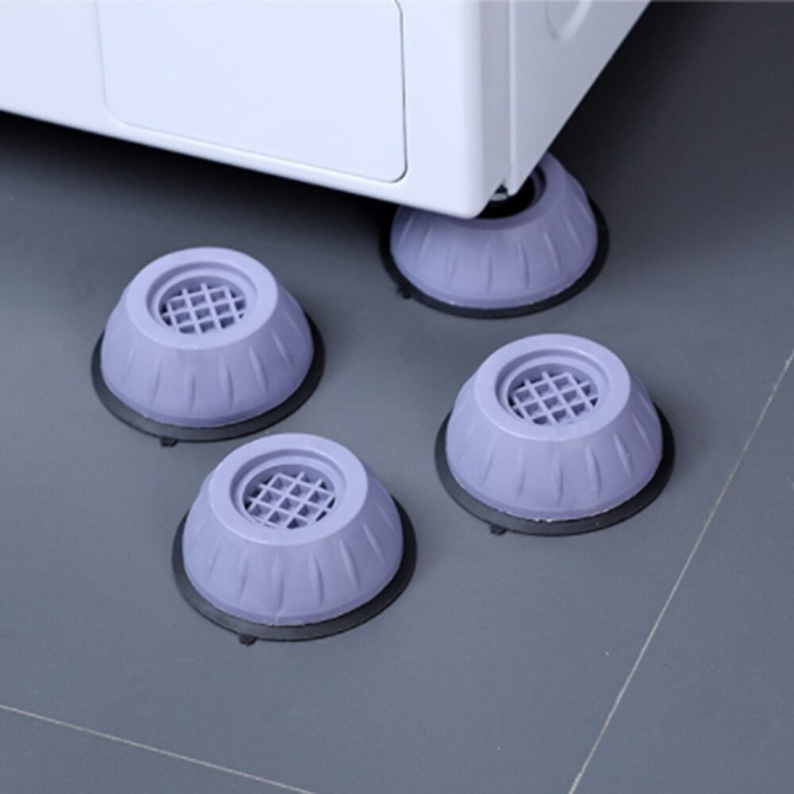 Anti Vibration Washing Machine/Fridge Stand- 4 Pcs