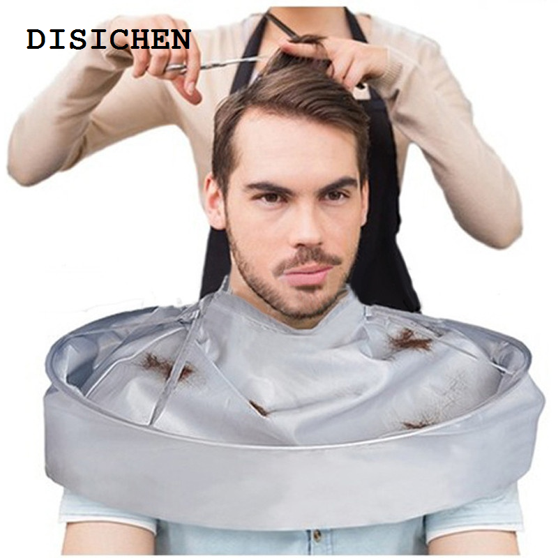 DISICHEN Bargain price DIY Hair Shave Apron Hair Cutting Cloak Hairdressing Cape Umbrella Styling Cape Waterproof Cloth Apron Bathroom Cleaning Tools