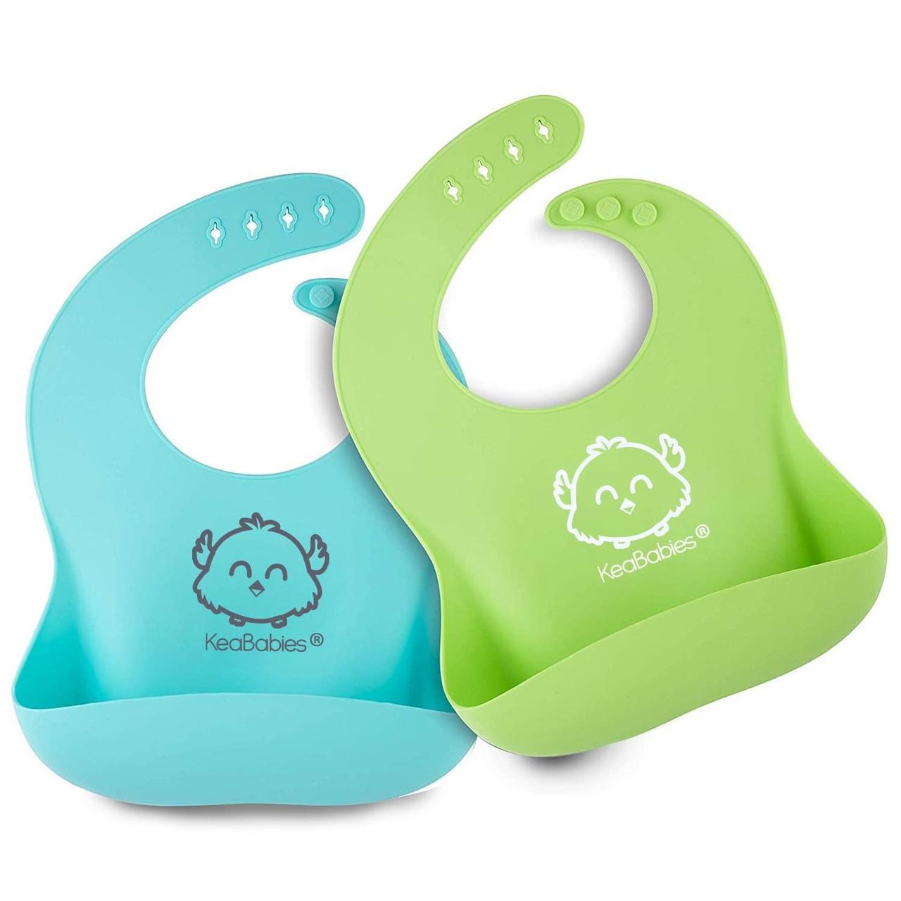 Sweet Baby Bibs Up To 2 Years (Silicon Baby Bibs With Pocket) -1 Piece
