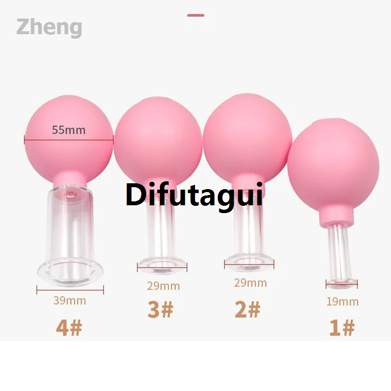 Difutagui Zheng Facial Eyes Chinese Face Slimming Suction Cup Suction Cup Fashion Vacuum Cupping Cellulite Massager Beauty Cupping Acupuncture