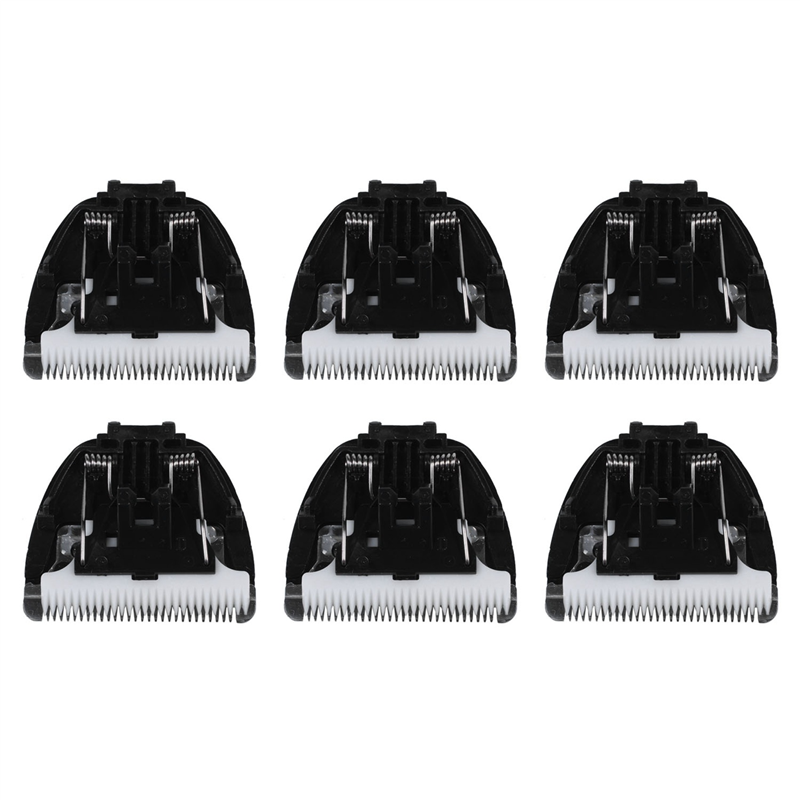 fasdaga 6X Dog Hair Trimmer Blade Pet Hair Clipper Ceramic Replacement Knife for CP-8000 7800 8100 3100 3180 Mower Cutter