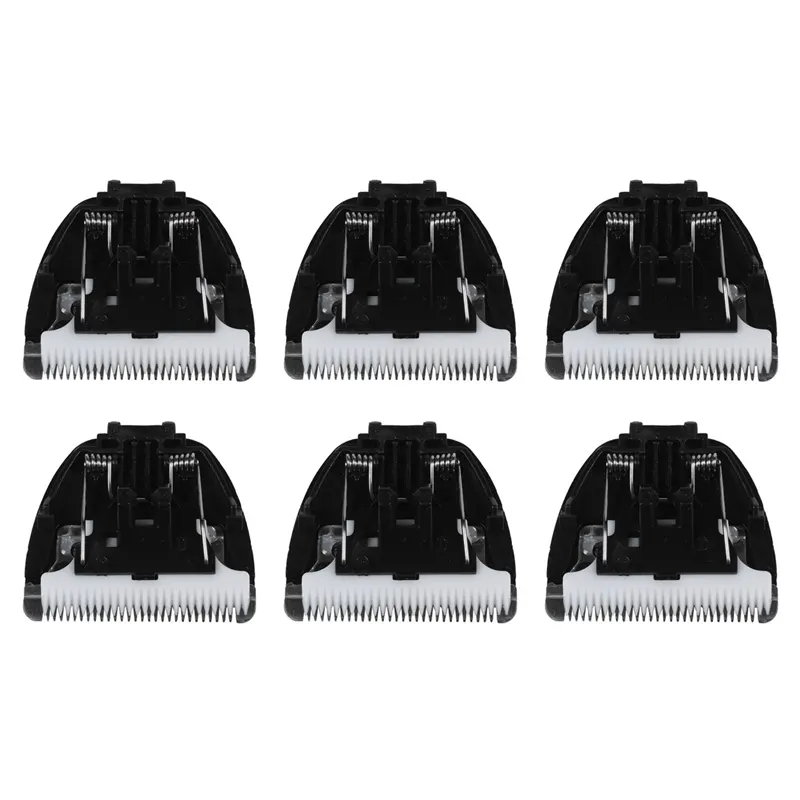 fasdaga 6X Dog Hair Trimmer Blade Pet Hair Clipper Ceramic Replacement Knife for CP-8000 7800 8100 3100 3180 Mower Cutter