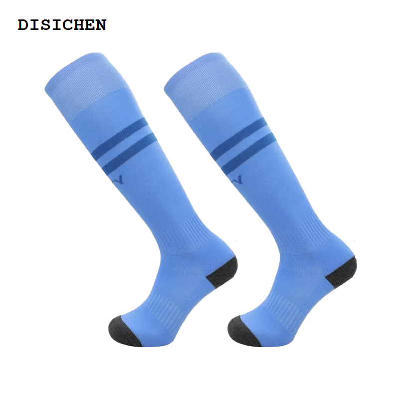 DISICHEN Luxury Club European Football 23-24 Styles Children Adults Season Soccer Socks Boys Kid's Long Knee High Towel Bottom Sports Sock