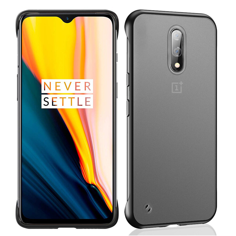 lthmy for OnePlus 7 Slim Translucent Hard Back Matte Skin Soft TPU Bumper Corners Shockproof Case Cover Bles Online DZ-38D-10