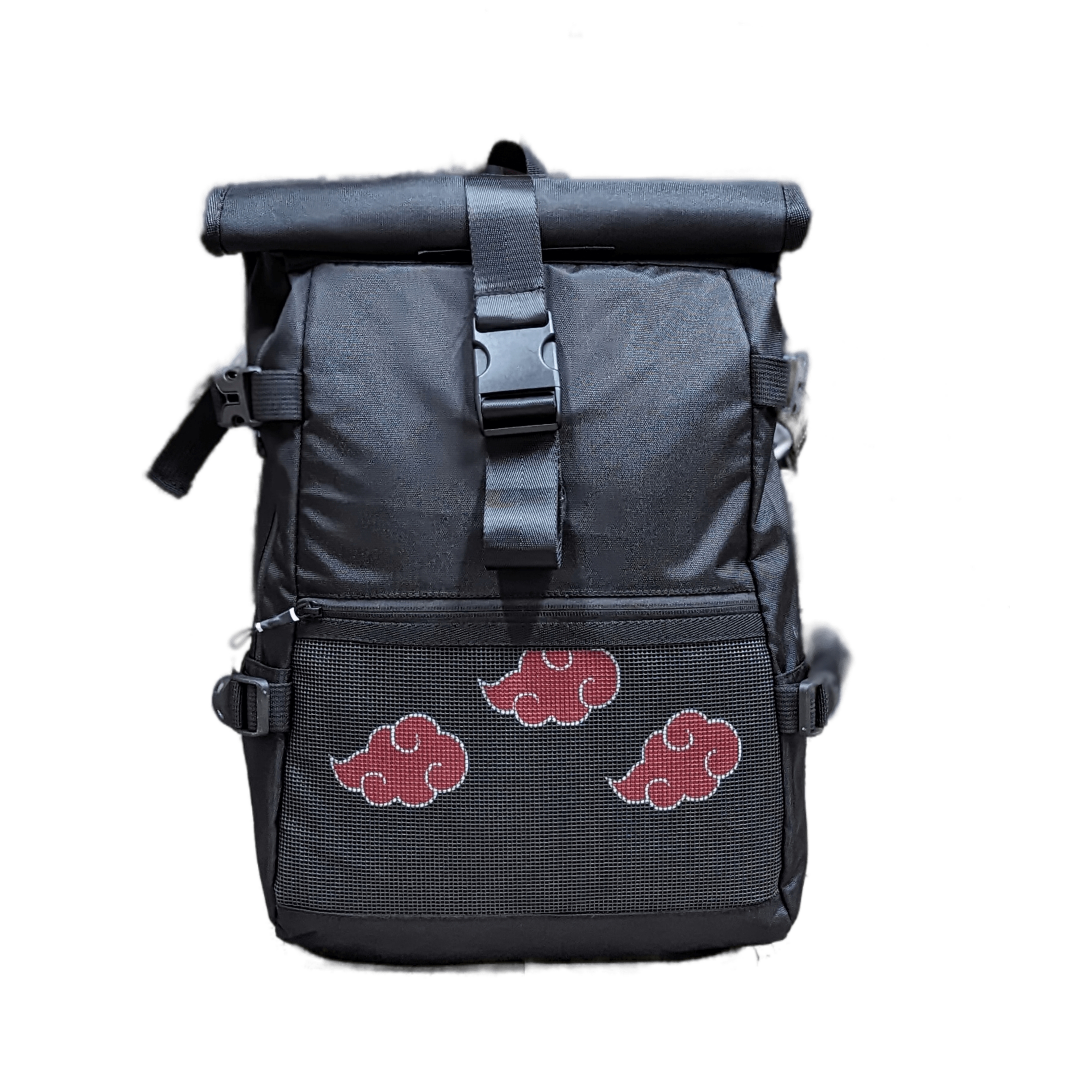 Naruto Akatsuki Rolling Laptop Unisex Backpack For Official Casual Travel College And School