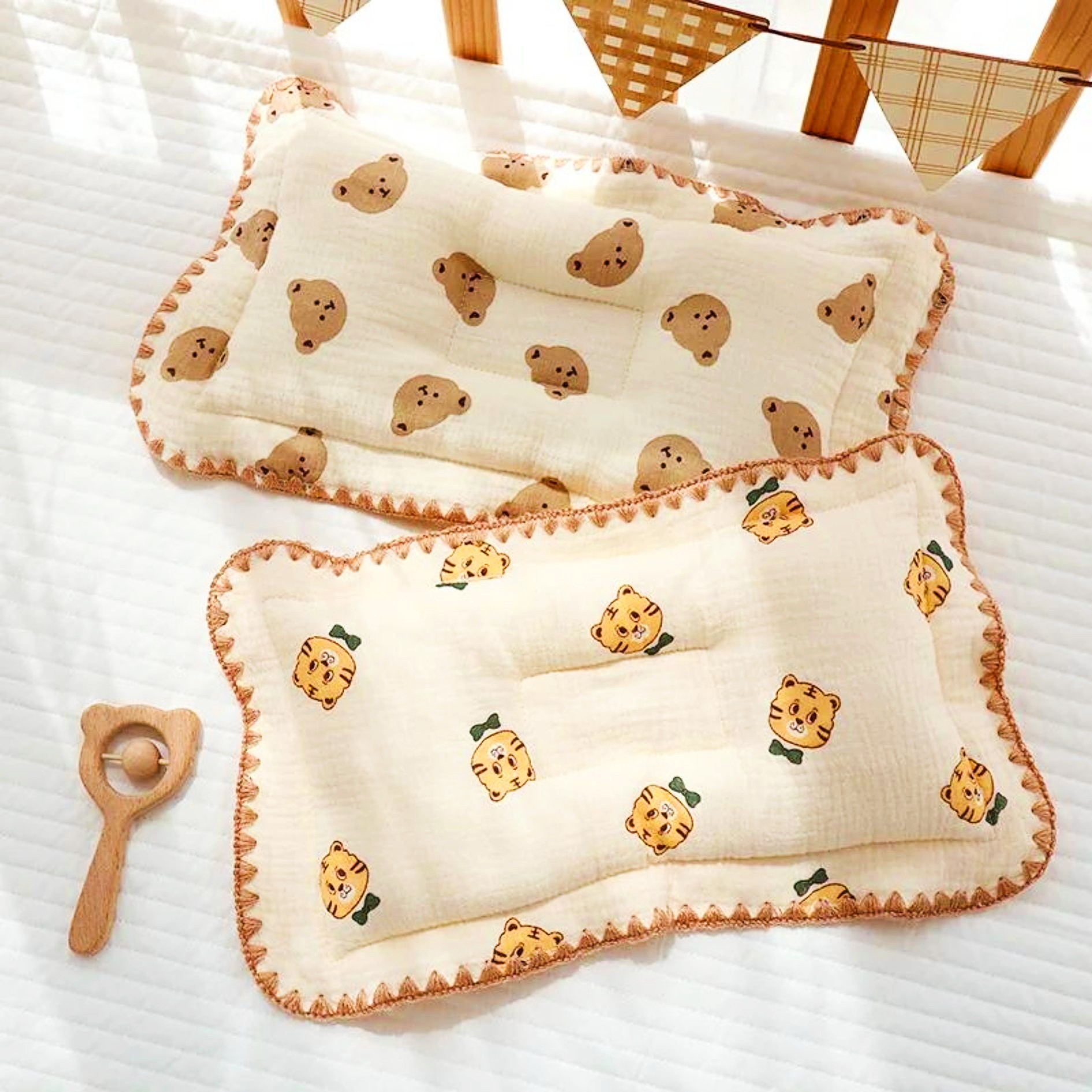 Gentle and Comfortable Cotton Pillow For Children