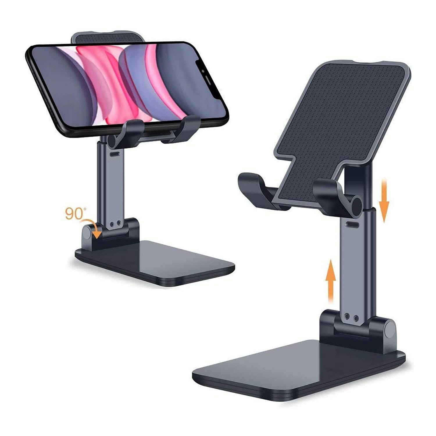Universal Foldable Adjustable Mobile Cell Phone Table(1 ps )t Table Desktop Desk Stand Holder Mobile Holder