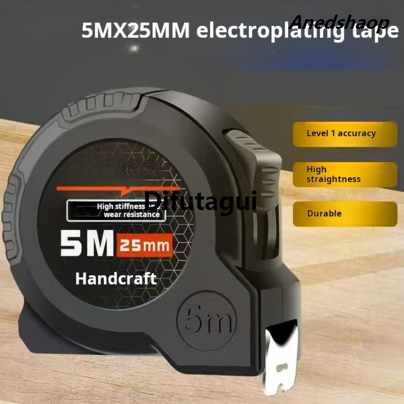 Difutagui 3M/5M/7.5M/10M Tape Measure Retractable Thickened Wear-resistant Luxury Profesional Steel Measuring Tape Household Measuring Tools