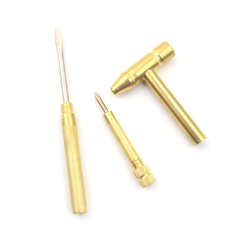 NEW 【Innovative design】3 kinds Screwdrivers Hand Tools 6 in1 Micro Mini Multifunction Copper Hammer