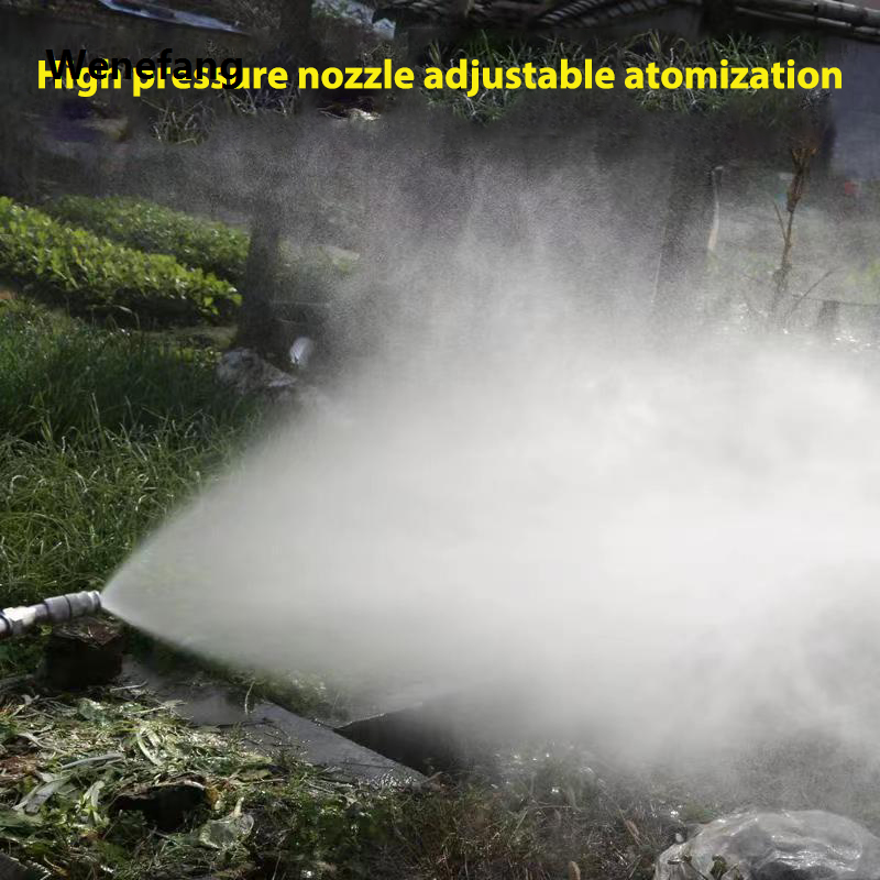 Wenefang 1Pc Atomization Nozzle Adjustable Distance Range men Garden Medicine Sales promotion Cleaning Machine Agricultural Electric mener Nozzle