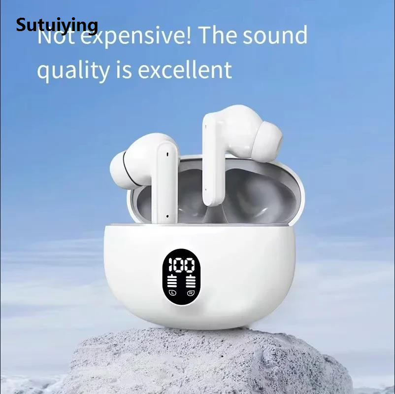 Sutuiying NEW Headset 895B TWS Wireless Headphones Game Bluetooth Headphones Original with Microphone Noise Reduction High Fidelity Bass Earphones